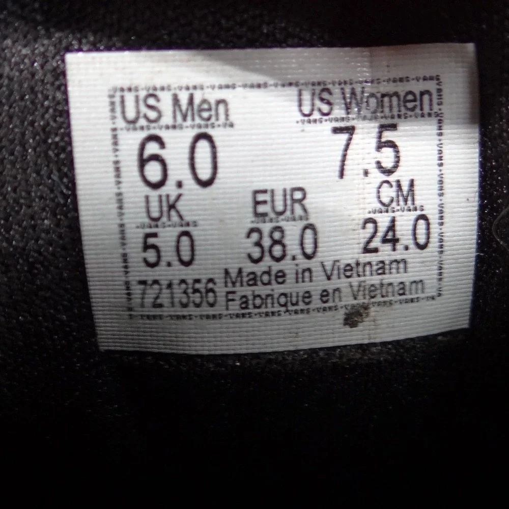 Vans‎ x National Geographic Slip-On Greenland Glacier Shoes Mens 6 Womens 7.5